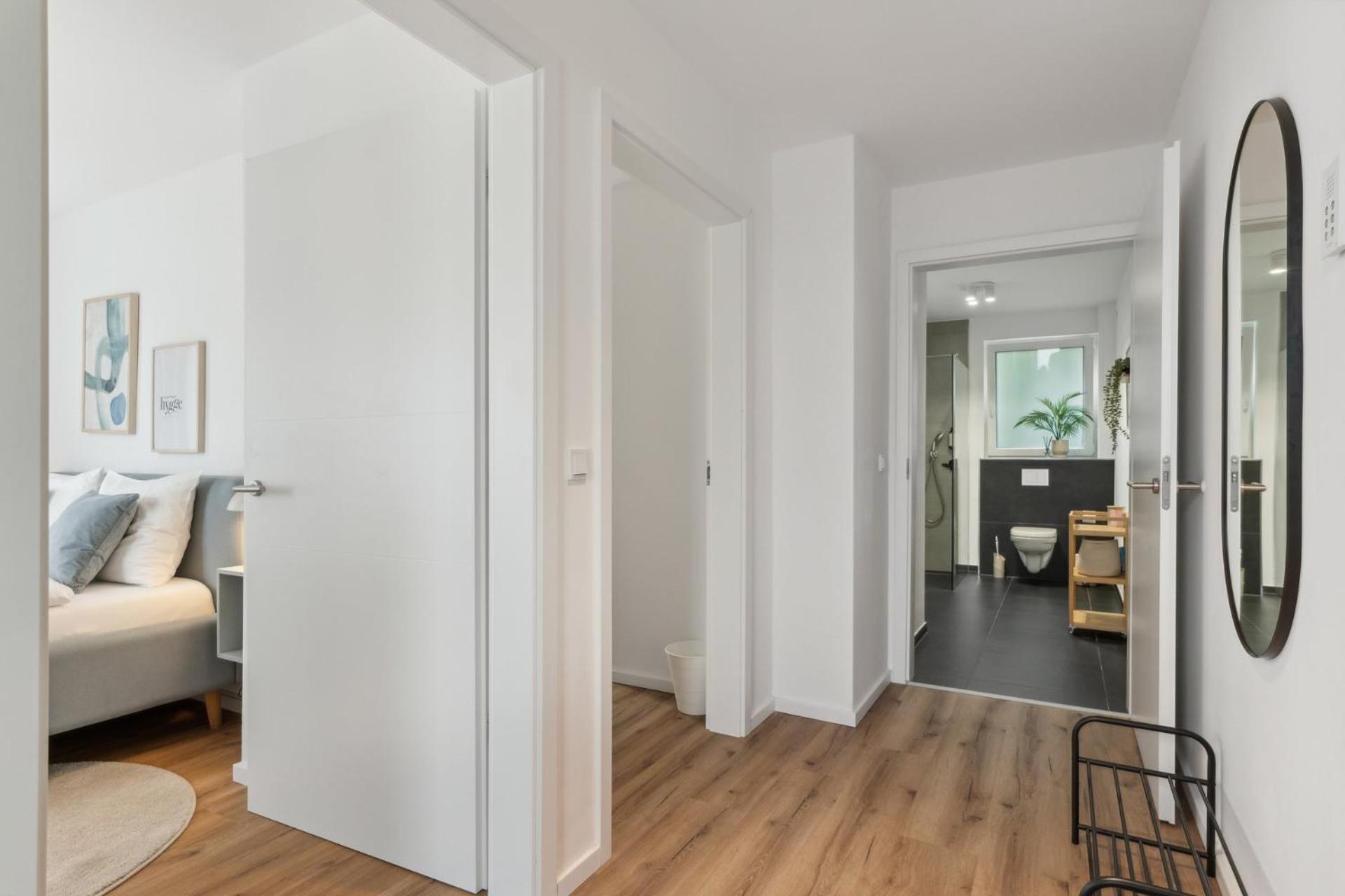 Zwei Apartments Fuer Bis Zu 8 Personen Zentral, Modern, Mit Terrasse & Balkon Μπίλεφελντ Εξωτερικό φωτογραφία